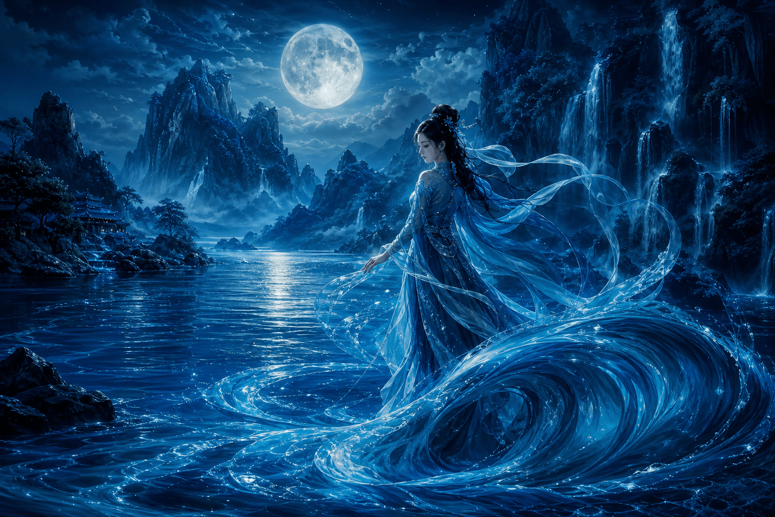 Water Element (Shui) in Chinese Astrology - Five Elements illustration